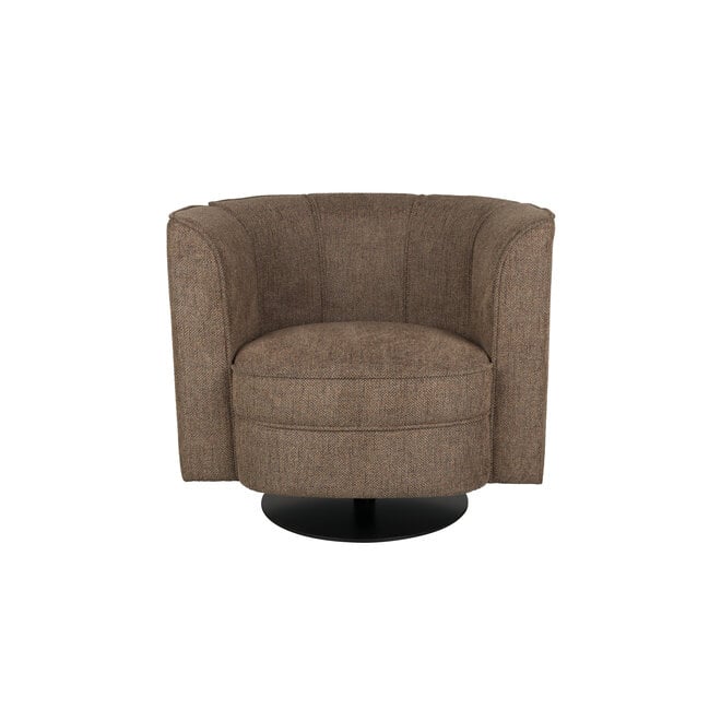 Lounge stoel FLaager bruin