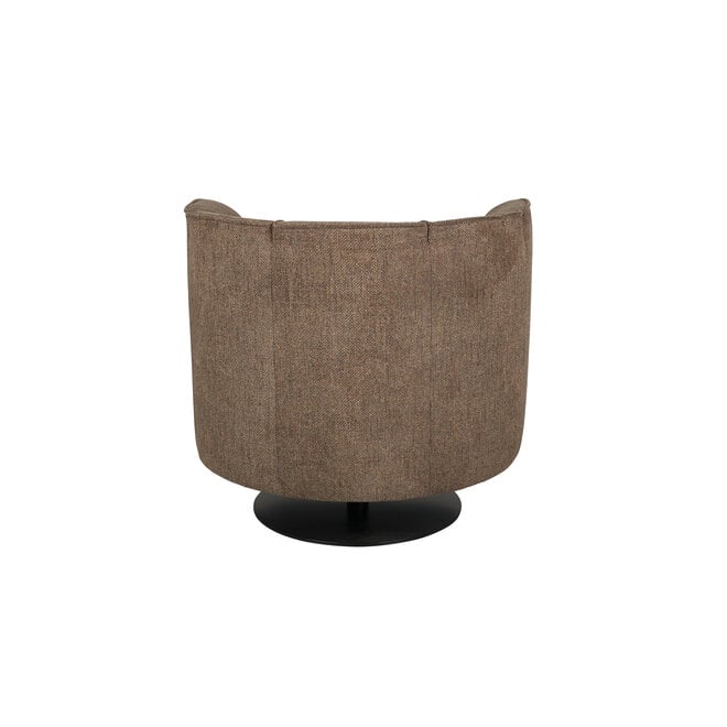 Lounge stoel FLaager bruin