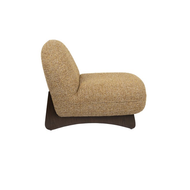 Lounge stoel Loom bruin