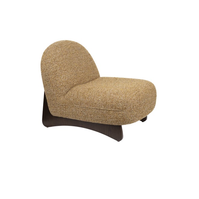 Lounge stoel Loom bruin
