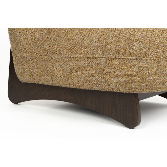 Lounge stoel Loom bruin