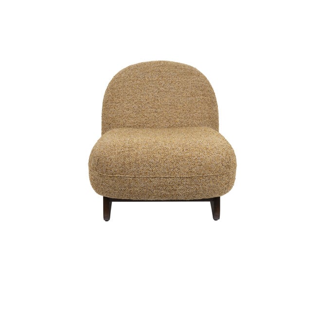 Lounge stoel Loom bruin