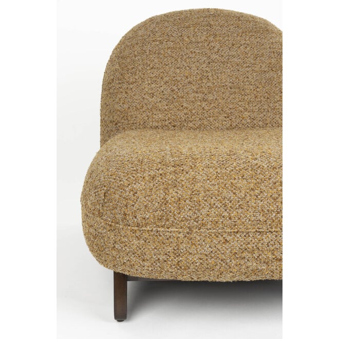 Lounge stoel Loom bruin