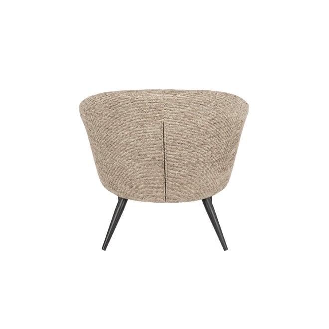Lounge stoel Georgia Soft bruin