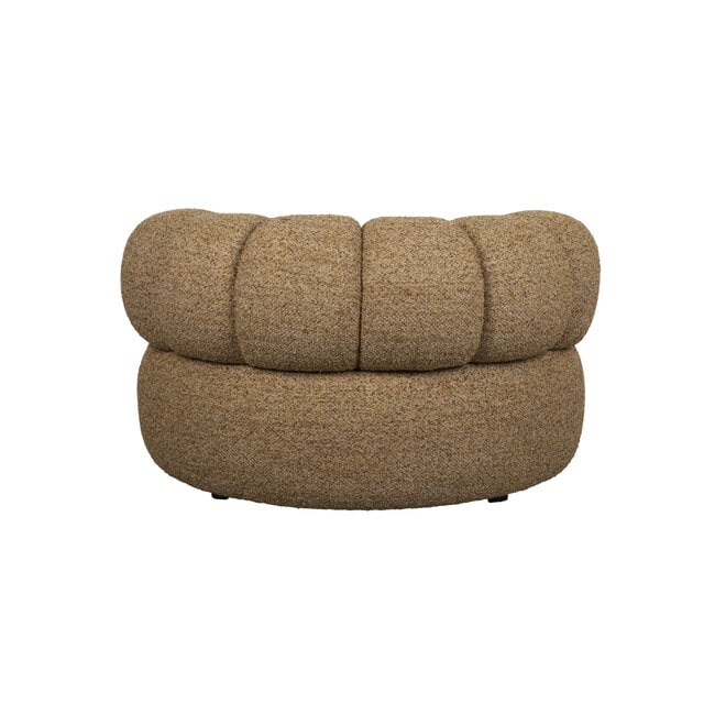 Lounge stoel Duvane bruin