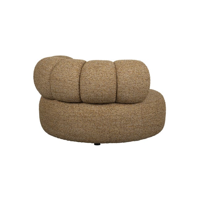 Lounge stoel Duvane bruin