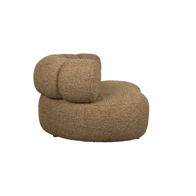 Lounge stoel Duvane bruin