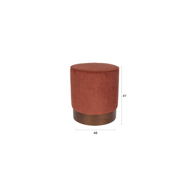 Bankje Bellevue Red