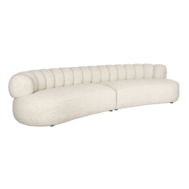 Bank Duvane 4,5-seater Beige