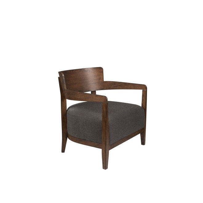 Lounge stoel Duran Grijs Fr