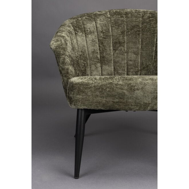 Lounge stoel Georgia groen