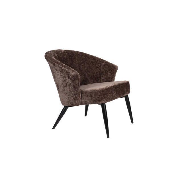 Lounge stoel Georgia Purple