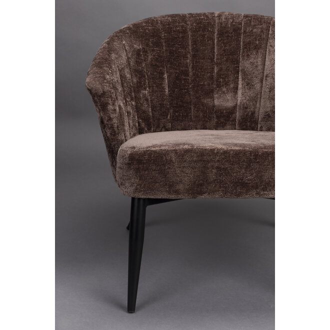 Lounge stoel Georgia Purple