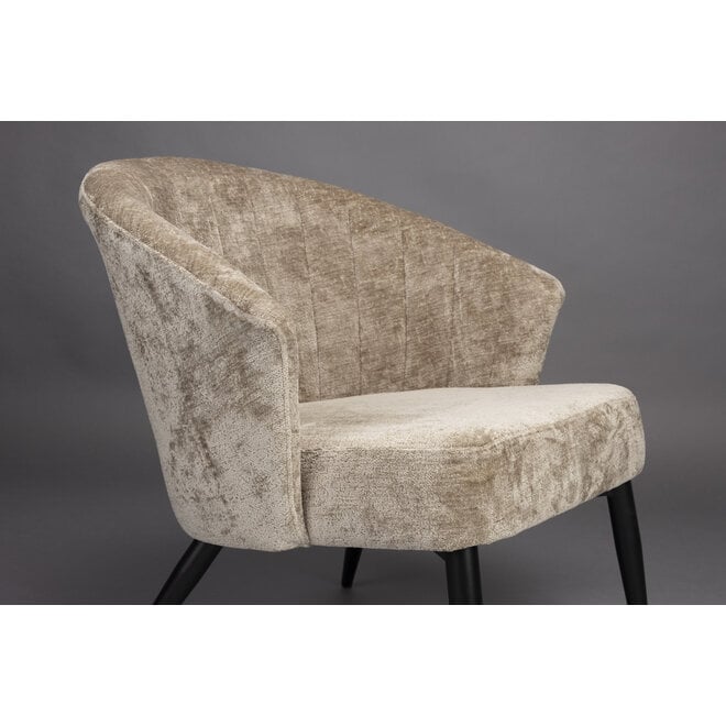 Lounge stoel Georgia Beige