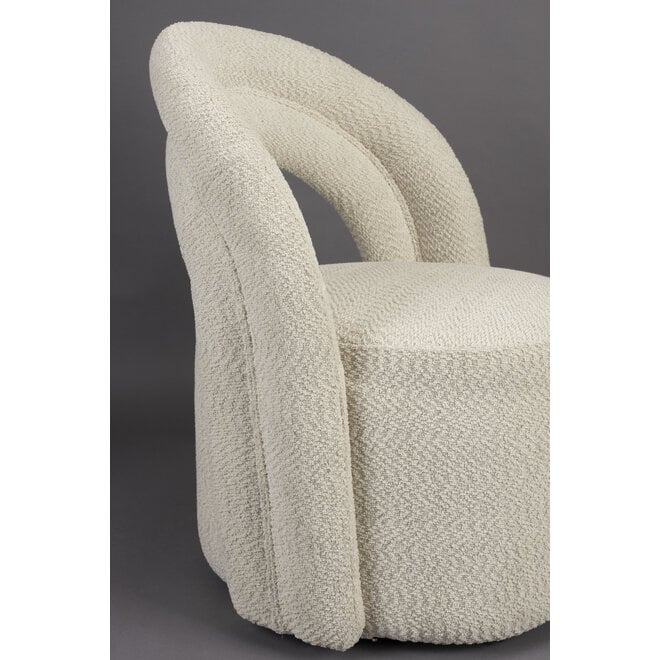 Lounge stoel Seina Swivel Beige