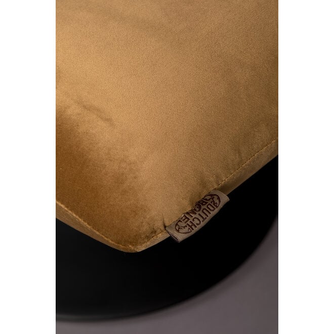 Hocker Bar Velours Golden bruin