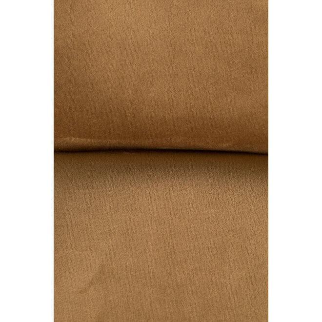 Hocker Bar Velours Golden bruin