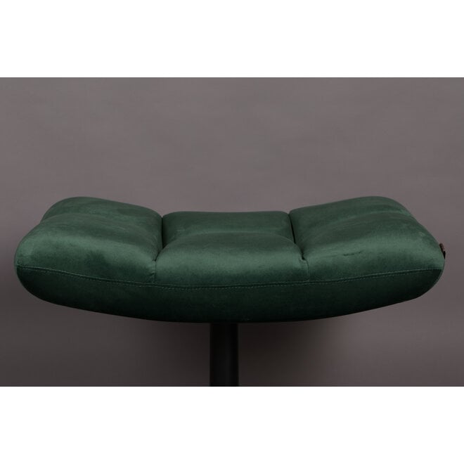 Hocker Bar Velours groen