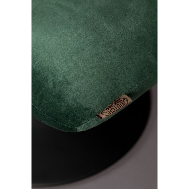 Hocker Bar Velours groen