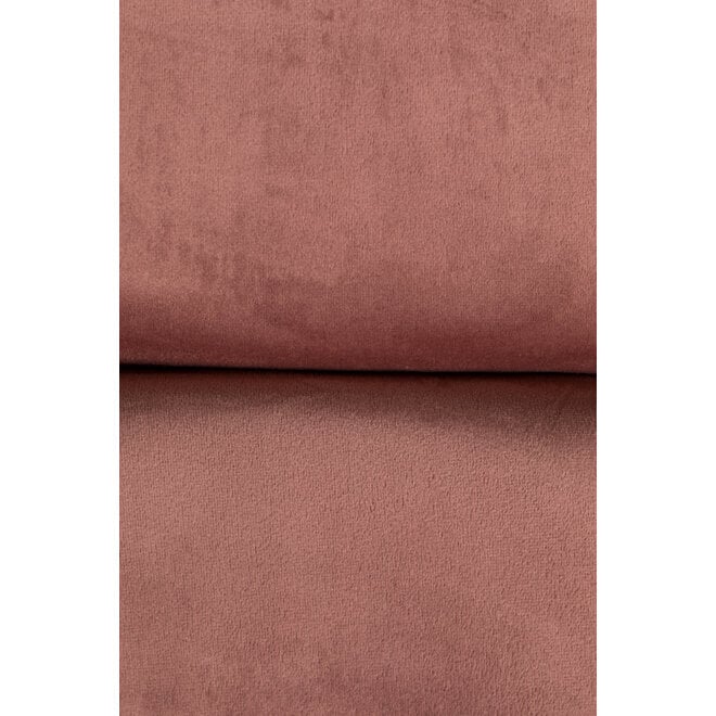 Hocker Bar Velours Old Pink