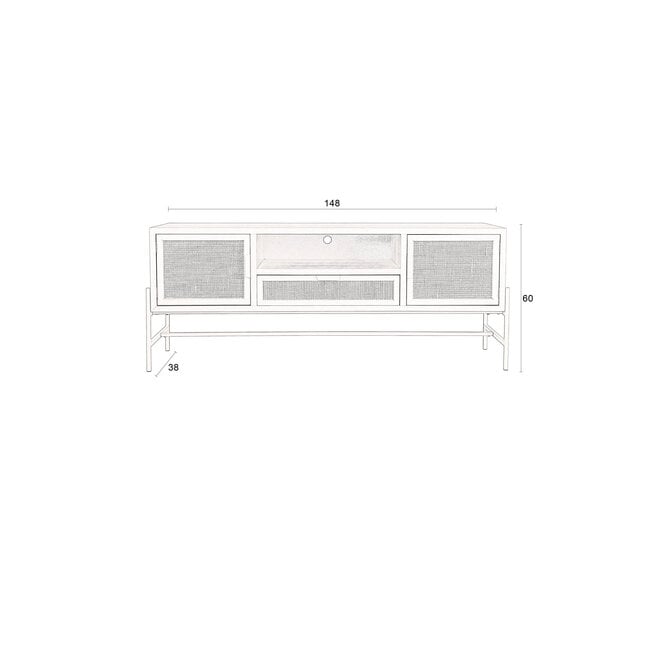 Dressoir Yasu zwart