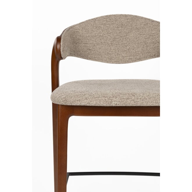 Kookeilandbankje Babington Walnut