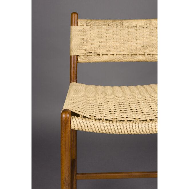 Kookeilandbankje Cecile Walnut