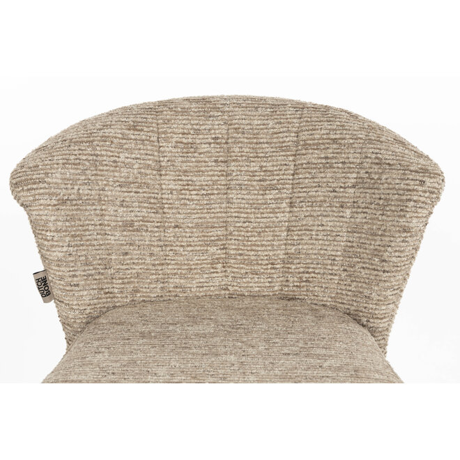 Kookeilandstoel Georgia Soft bruin