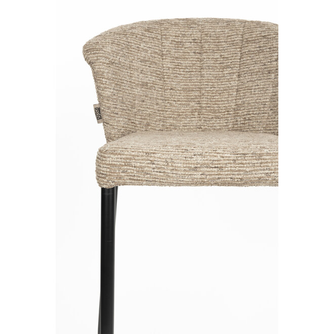 Kookeilandstoel Georgia Soft bruin