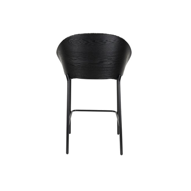 Kookeilandstoel Rodin BouclÃ© zwart