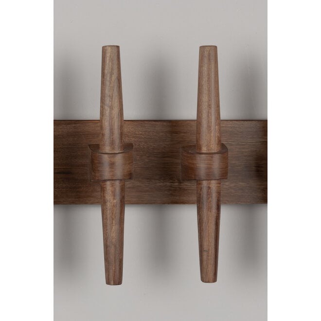 Wall Kapstok Jakub Walnut