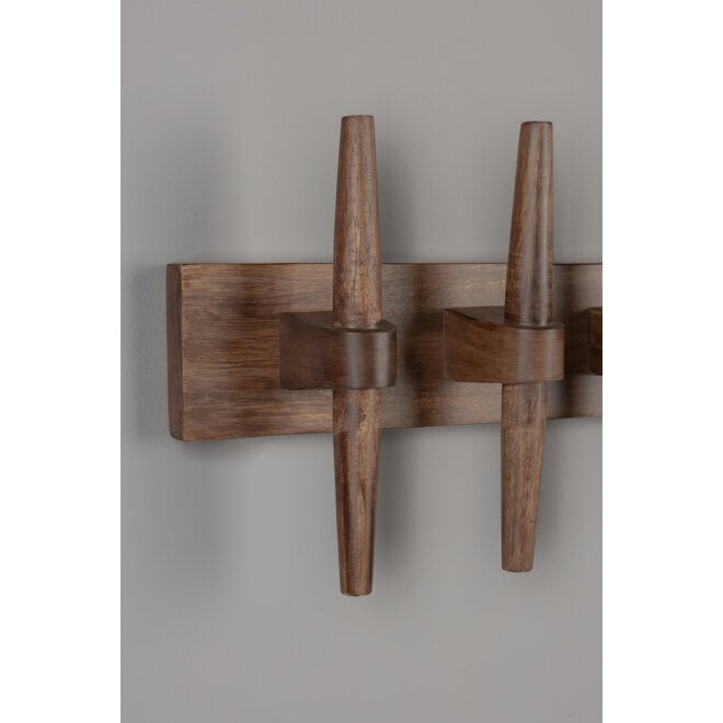 Wall Kapstok Jakub Walnut