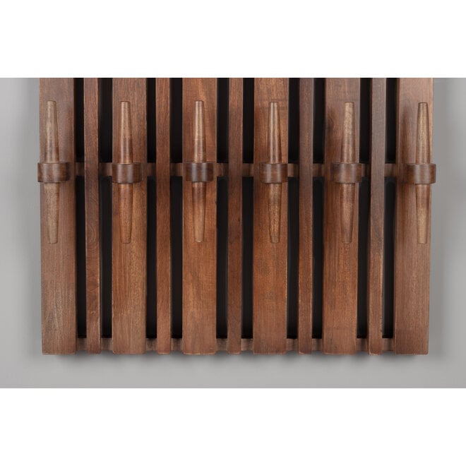 Wall Kapstok Wandplank Jakub Walnut