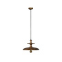 Hanglamp Cath L Walnut