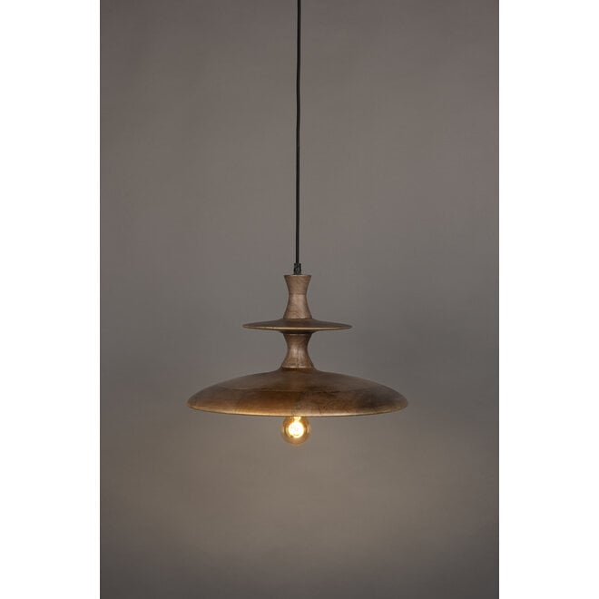 Hanglamp Cath L Walnut