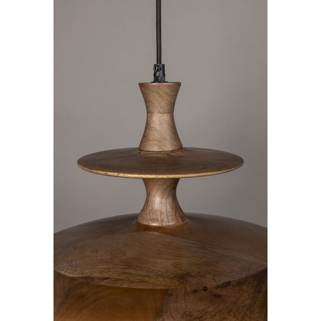 Hanglamp Cath L Walnut