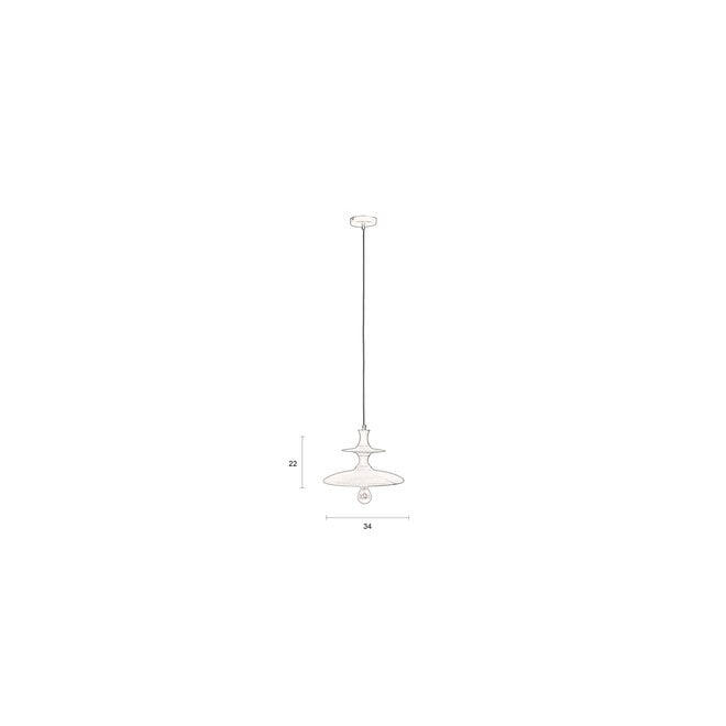 Hanglamp Cath S Walnut
