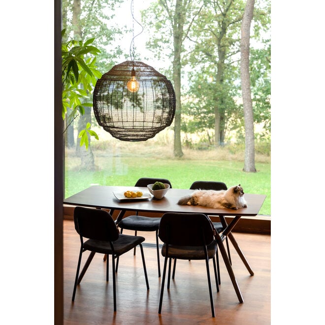 Hanglamp Meezan zwart Xl