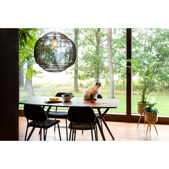 Hanglamp Meezan zwart Xl