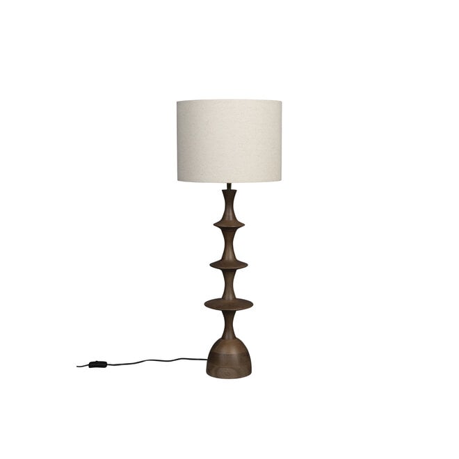 Tafellamp Cath Walnut