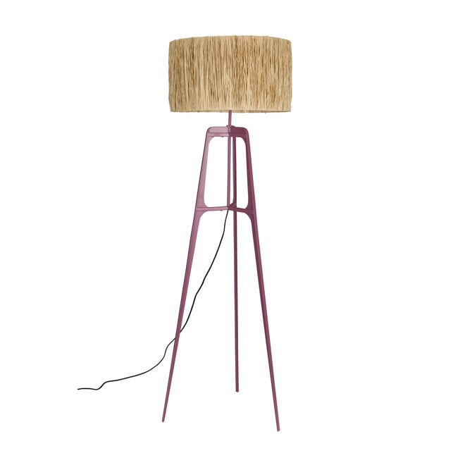 Vloerlamp Afra Plum