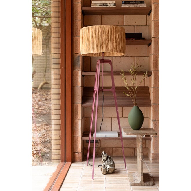 Vloerlamp Afra Plum