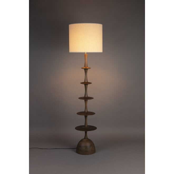 Vloerlamp Cath Walnut