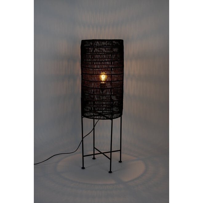 Vloerlamp Kari zwart