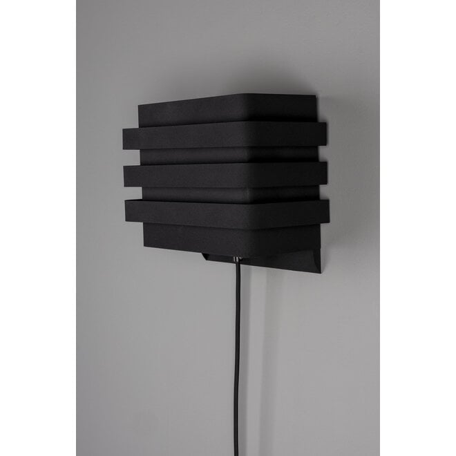 Wandlamp Dumont zwart