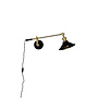 Wandlamp Penelope zwart