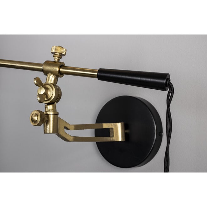 Wandlamp Penelope zwart