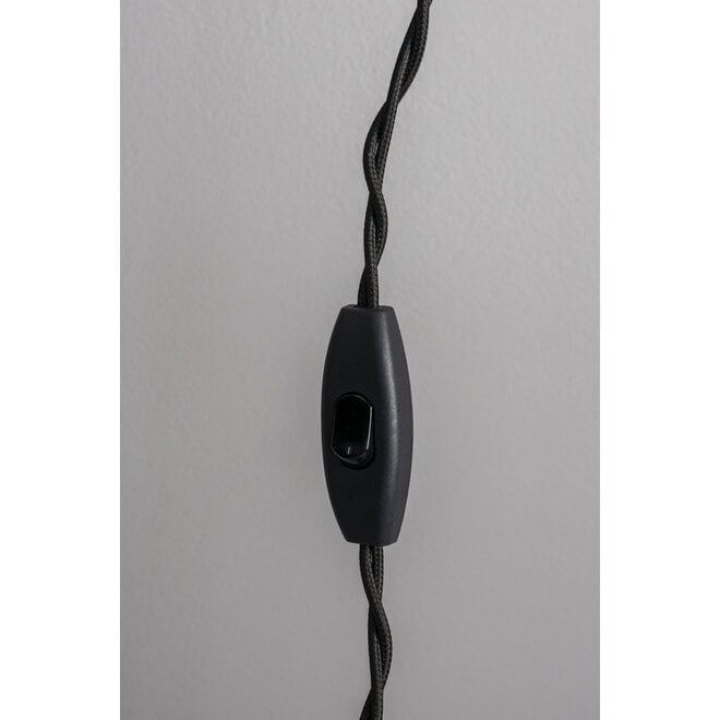 Wandlamp Penelope zwart