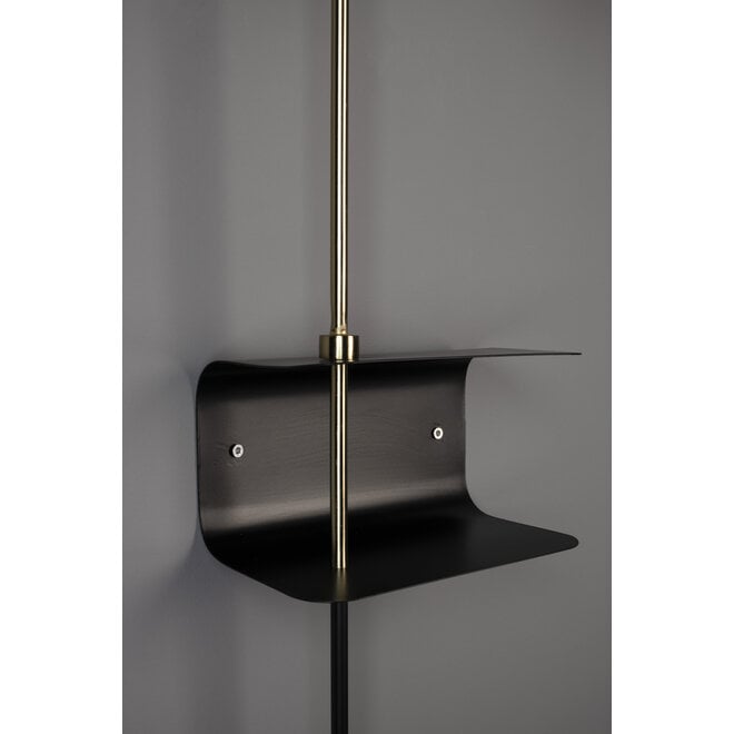 Wandlamp Shaw zwart