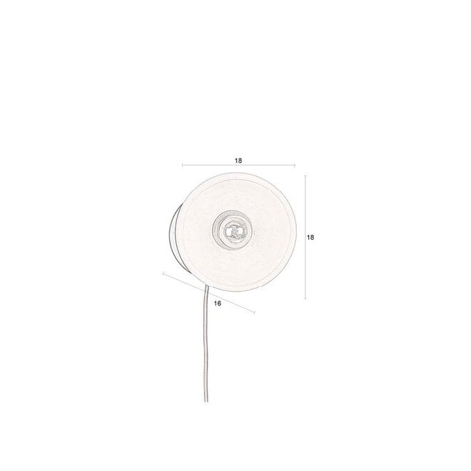 Wandlamp Zahra